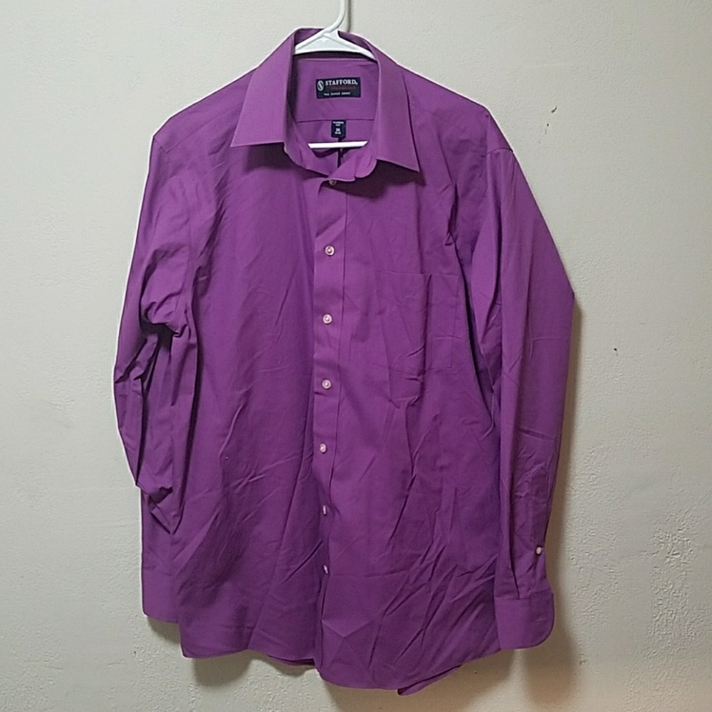 Purple dress shirt